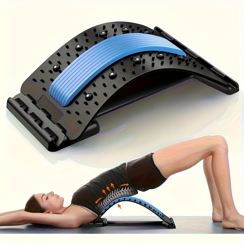 Health Wellness And Fitness - 3-niveau rugstretcher houdingcorrector lendensteun ergonomisch voor