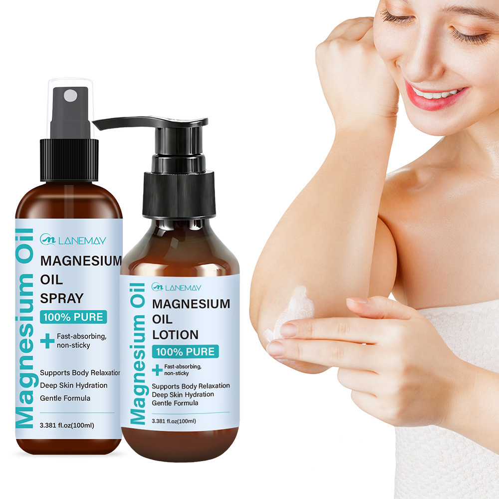 Bath Salts Magnesium - Magnesium Olie Spray & Lotion Set