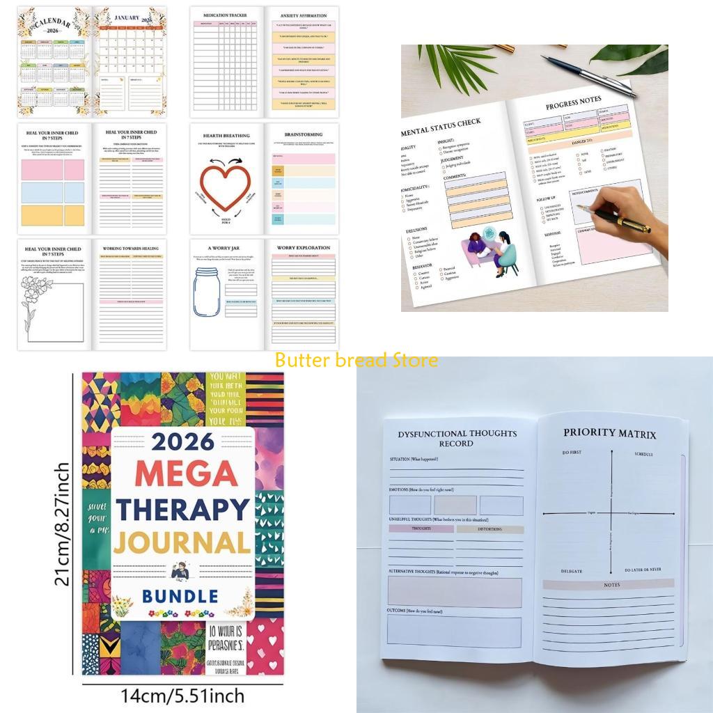 Health Wellness Journal - W89C Mental Health Recovery Journal Maandelijkse