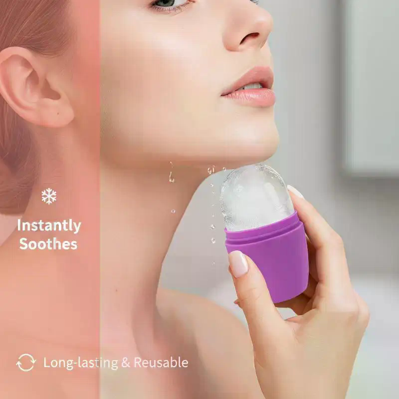 Ice Roller Face Cold - Silicone ijsroller voor gezicht en ogen,