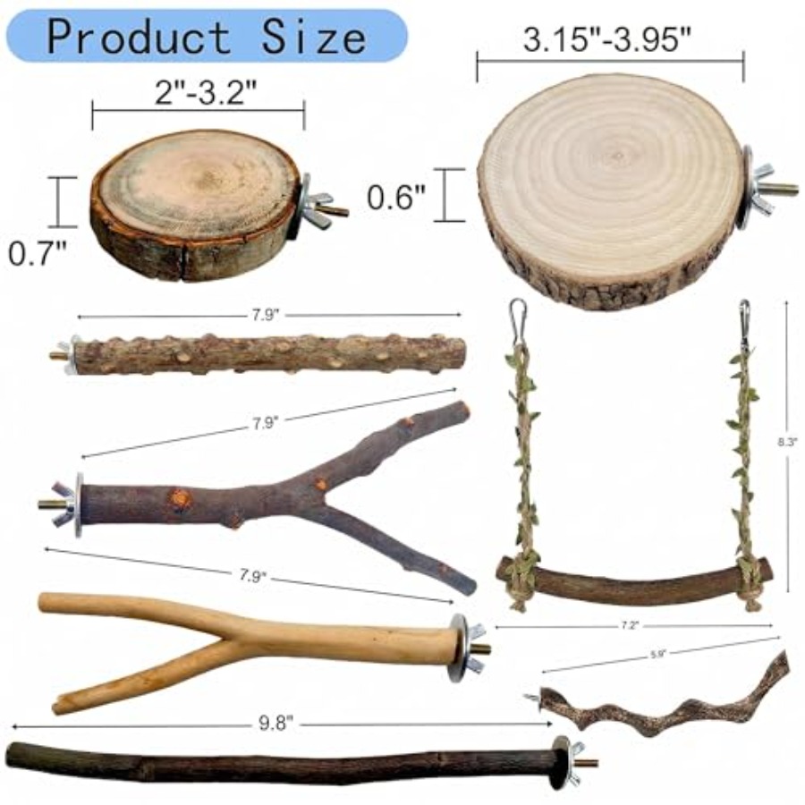 8 stuks natuurlijke houten vog - Health & Wellness Kuala Lumpur recensie en prijs