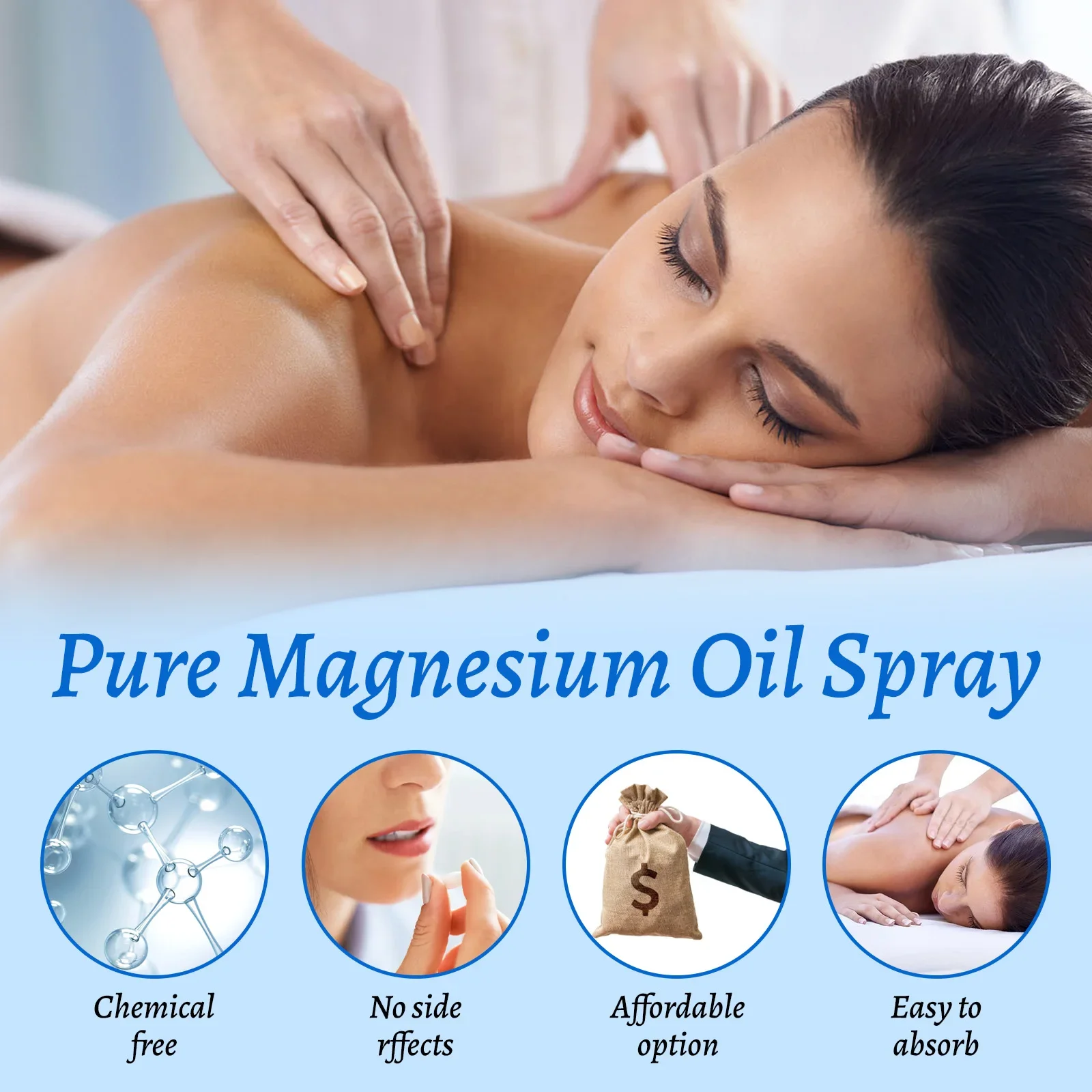 Magnesium Body Oil Spray 60ml  - Bath Salts Magnesium recensie en prijs