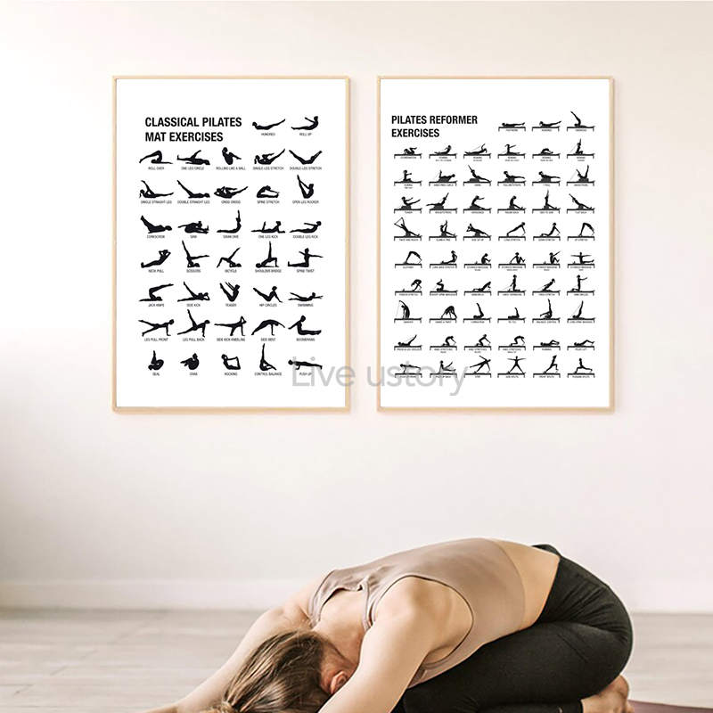 Frameloze Pilates Workout Graf - Health Wellness And Fitness recensie en prijs