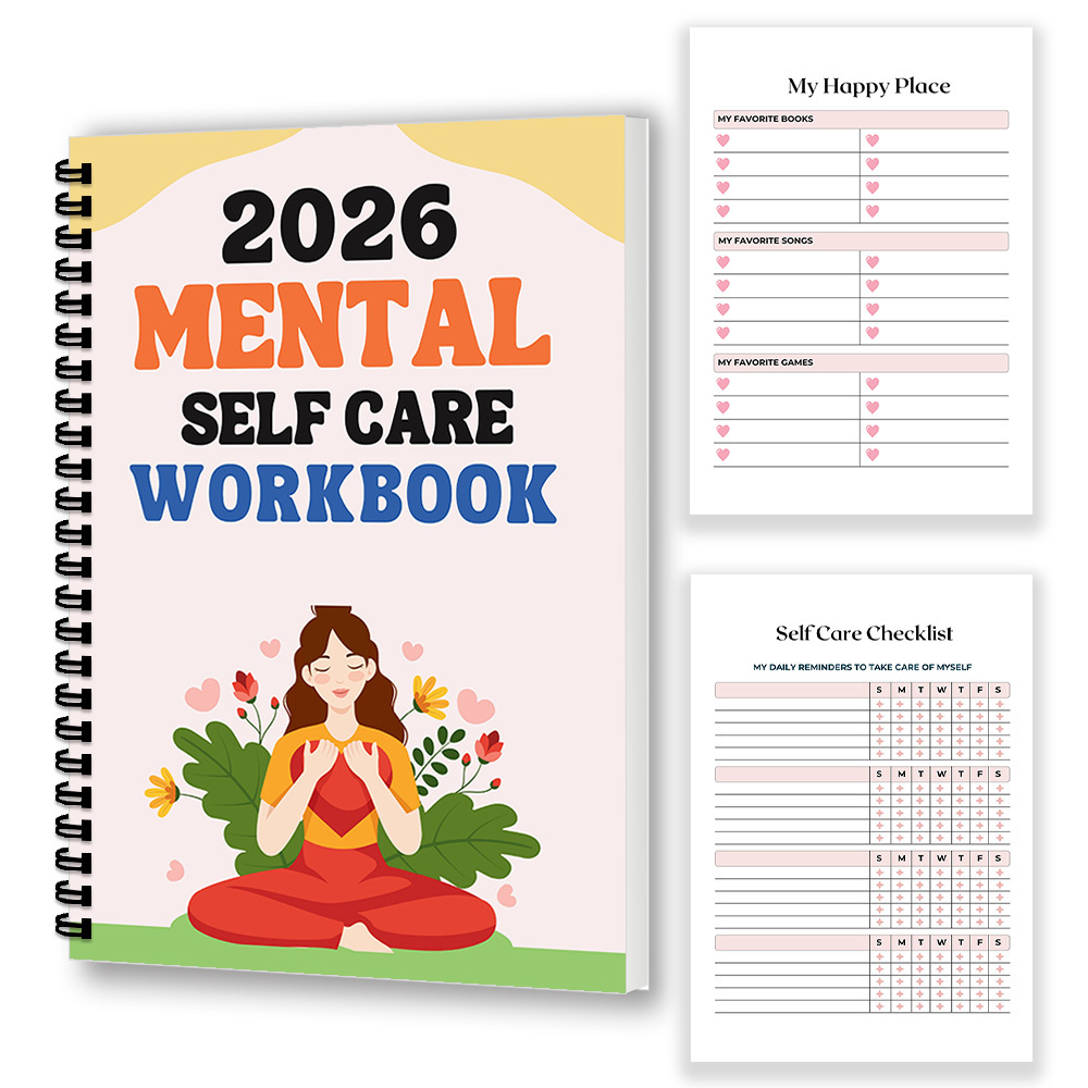 1PC 2026 Mindful Mental Self-C - Health Wellness Journal recensie en prijs